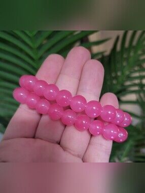 Fuchsia Pop Glow Bracelets Set 💖✨